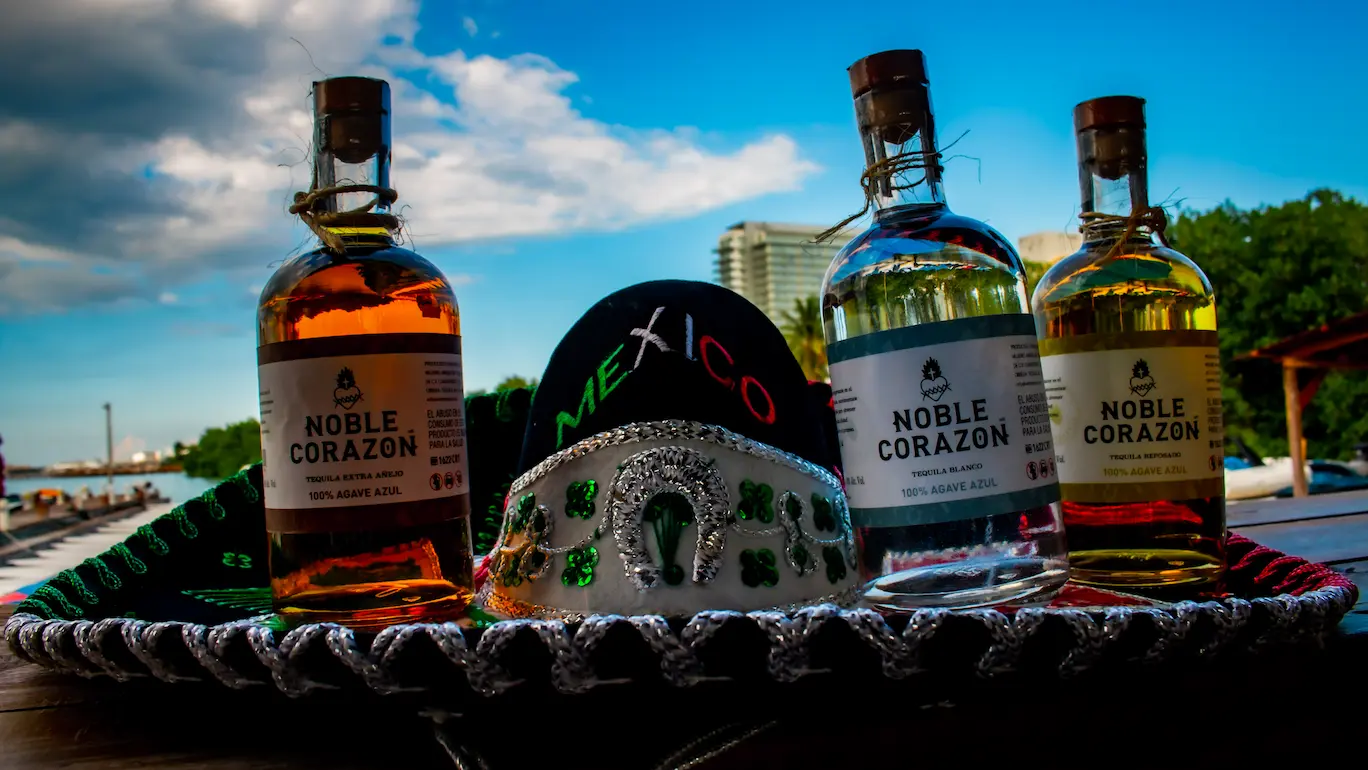 Noble Tequila Bottle